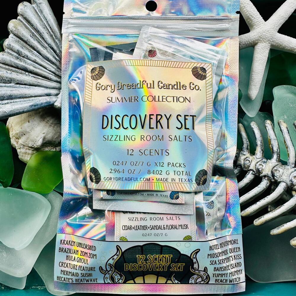 Summerween Collection Discovery Set Sizzling Room Salt Crystal Potpourri